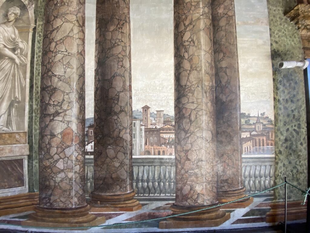 immagine per Foto 12: Stanza delle Prospettive, Villa Farnesina, Roma Credits: Roberto Civetta