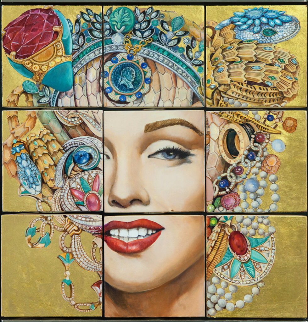 immagine per Foto copertina: MARILYN BREAKFAST AT BVLGARI’S - opera di CAMILLA ANCILOTTO