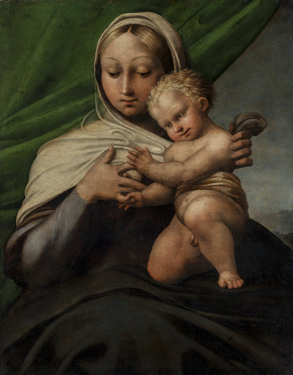 immagine per Pedro Machuca - Madonna del latte - 1516