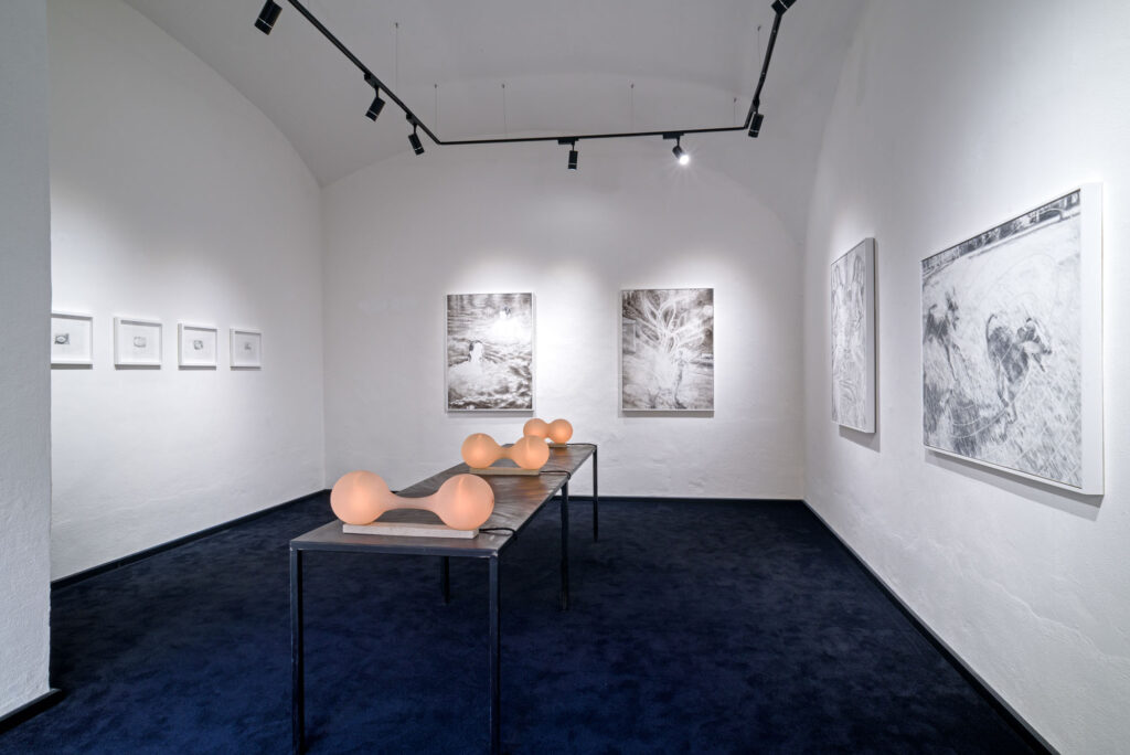 immagine epr Napoli: Galleria Solito S3 - Allestimento della mostra di James Cherry "Split Second"
