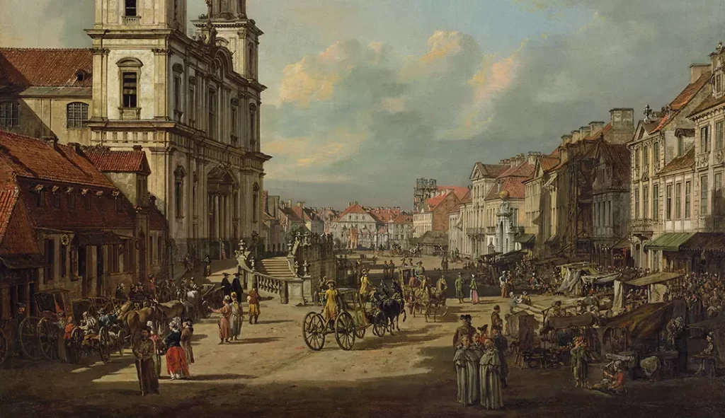 immagine per Bernardo Bellotto, Veduta di Varsavia