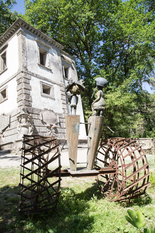 immagine per Daniel Spoerri - Bianco Nero. Courtesy Daniel Spoerri, Sacro Bosco di Bomarzo