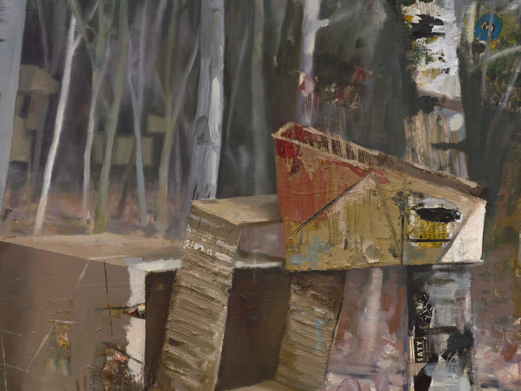 immagine per Daniel Pitín, Deers, 2023 (Detail), Courtesy of the Artist and Nicodim. ph. Shark Senesac, New Document.