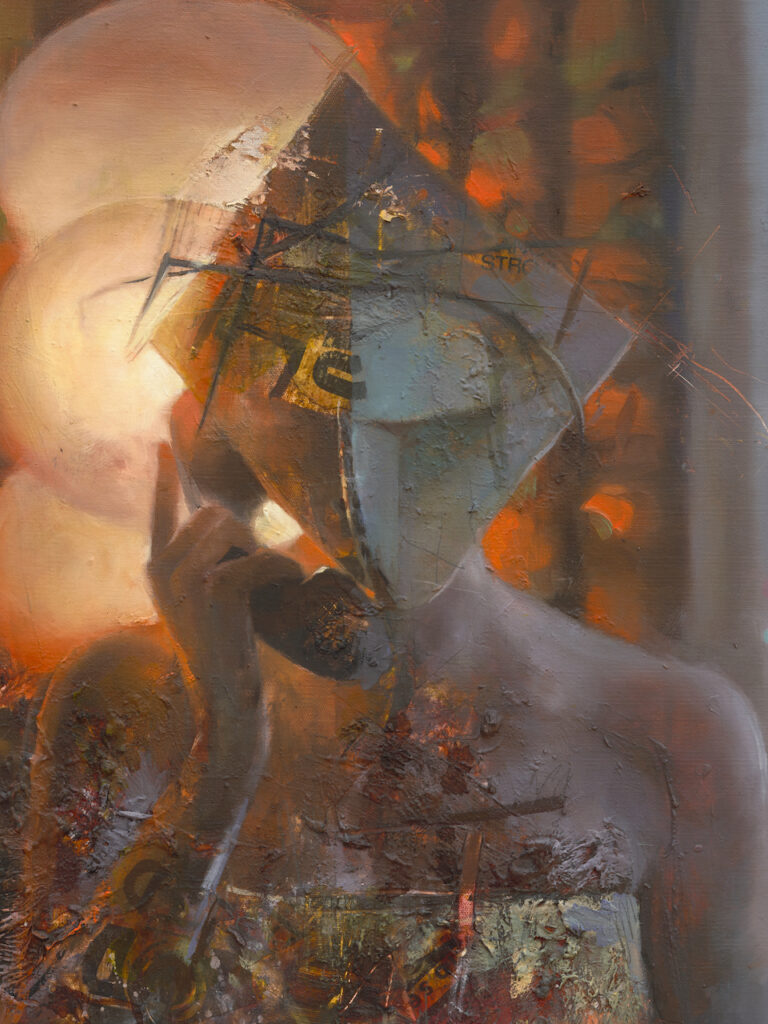 immagine per Daniel Pitín, Night call, 2023 (Detail), Courtesy of the Artist and Nicodim. ph. Shark Senesac, New Document.