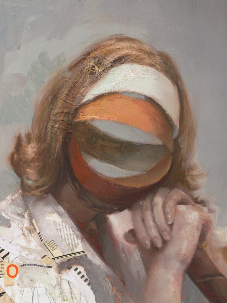 immagine per Daniel Pitín, Tennis Player, 2023 (Detail), Courtesy of the Artist and Nicodim. ph. Shark Senesac, New Document.