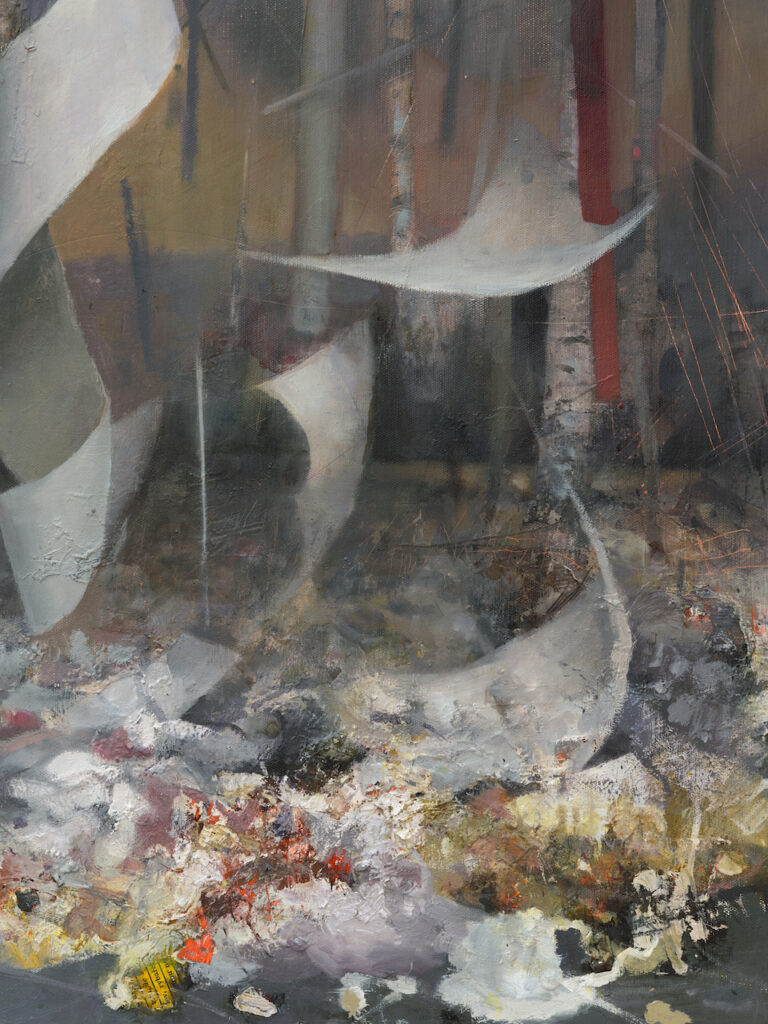 immagine per Daniel Pitín, Whirlwind, 2023 (Detail), Courtesy of the Artist and Nicodim. ph. Shark Senesac, New Document.