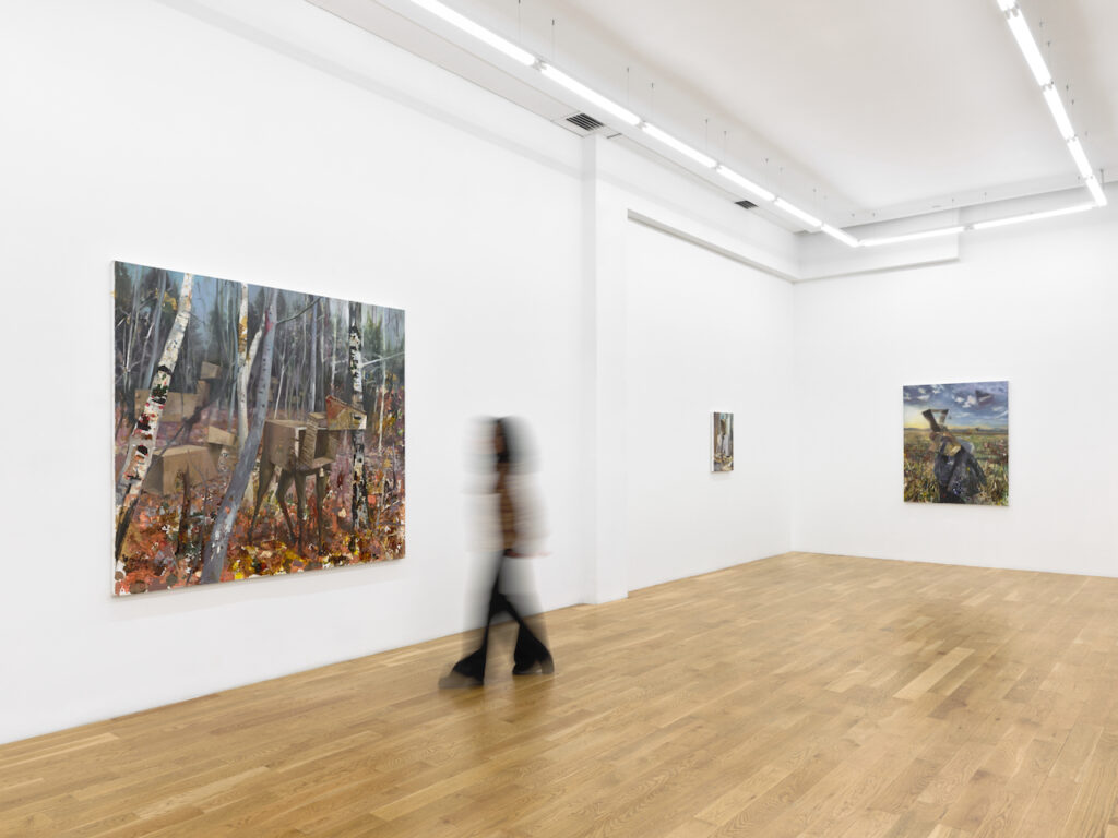 immagine istallazione: Daniel Pitín Nicodim New York, 2023