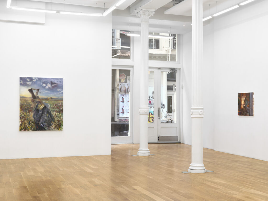 immagine istallazione: Daniel Pitín Nicodim New York, 2023