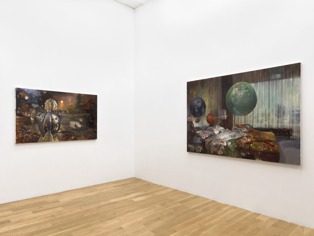 immagine istallazione: Daniel Pitín Nicodim New York, 2023