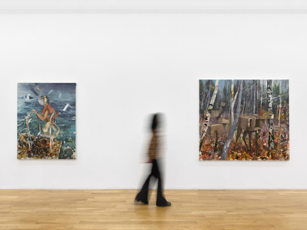 immagine istallazione: Daniel Pitín Nicodim New York, 2023