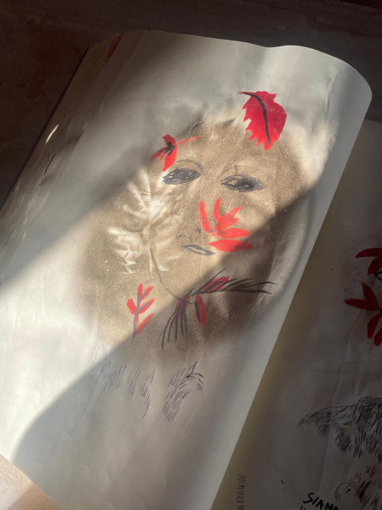 immagine per Elisa Montessori, Tutti i giorni, 2023, libro d’artista Ultramoderne Straperetana 2023. Foto di Francesca Campli