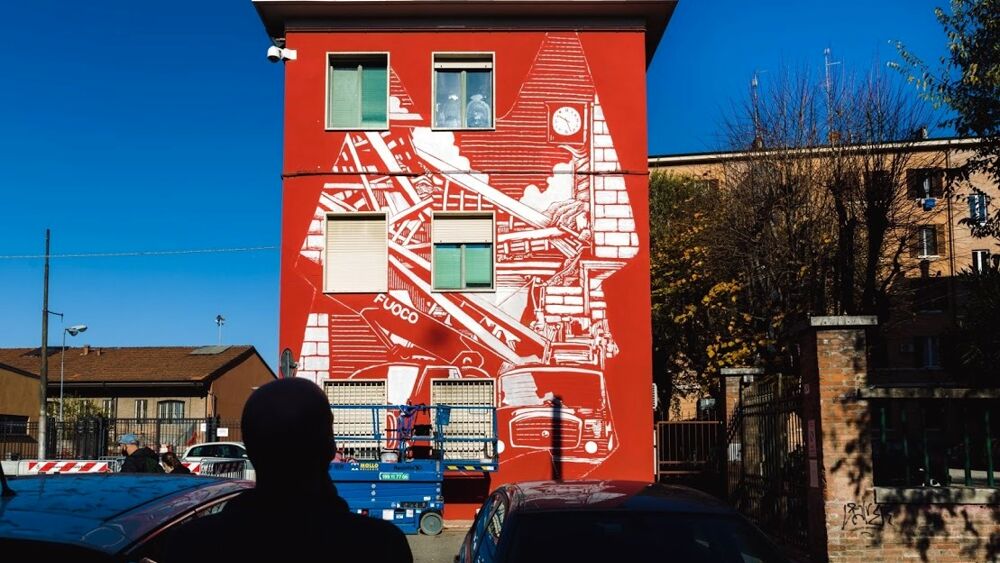 immagine per Murale di ZAMOC a Modena