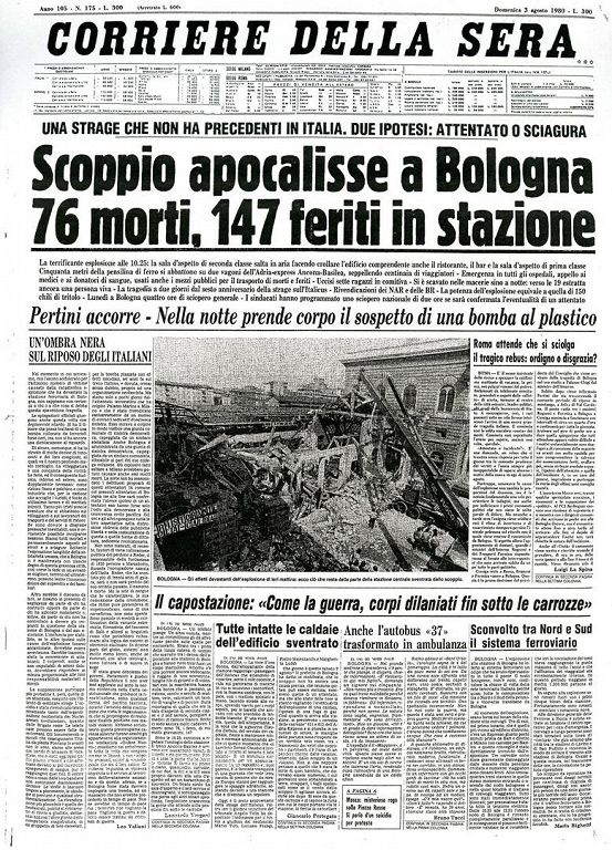 immagine per La strage di Bologna,