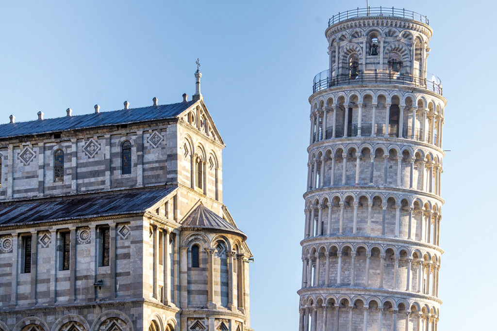 immagine per La prima pietra del Campanile di Pisa