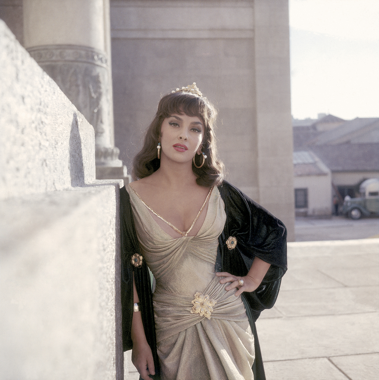 immagine per Gina LOLLOBRIGIDA, set Salomone e la Regina di Saba, 1959 -United Artists - Getty Images