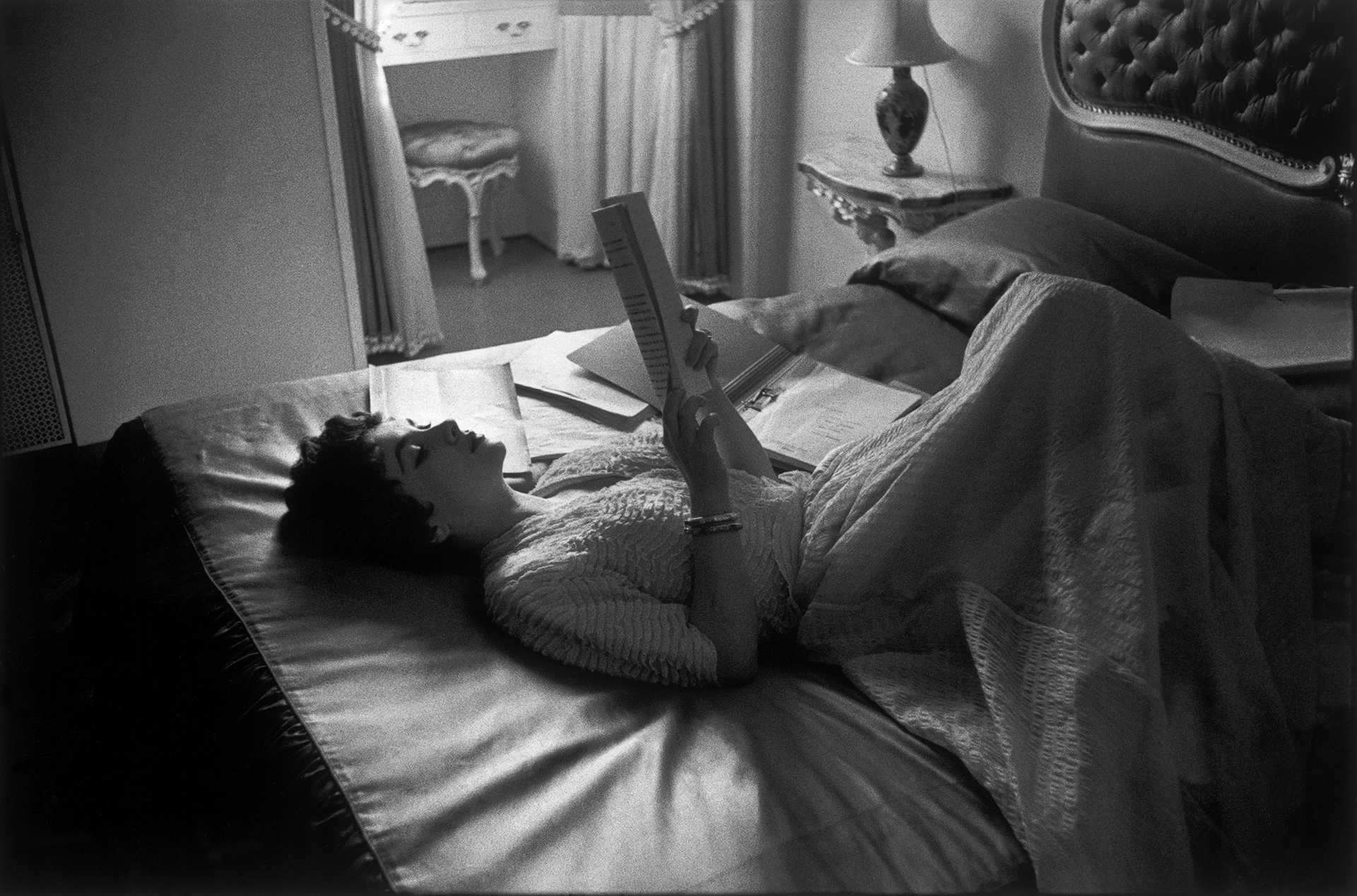 immagine per Gina LOLLOBRIGIDA - by David Seymour - courtesy Magnum Photos e Contrasto