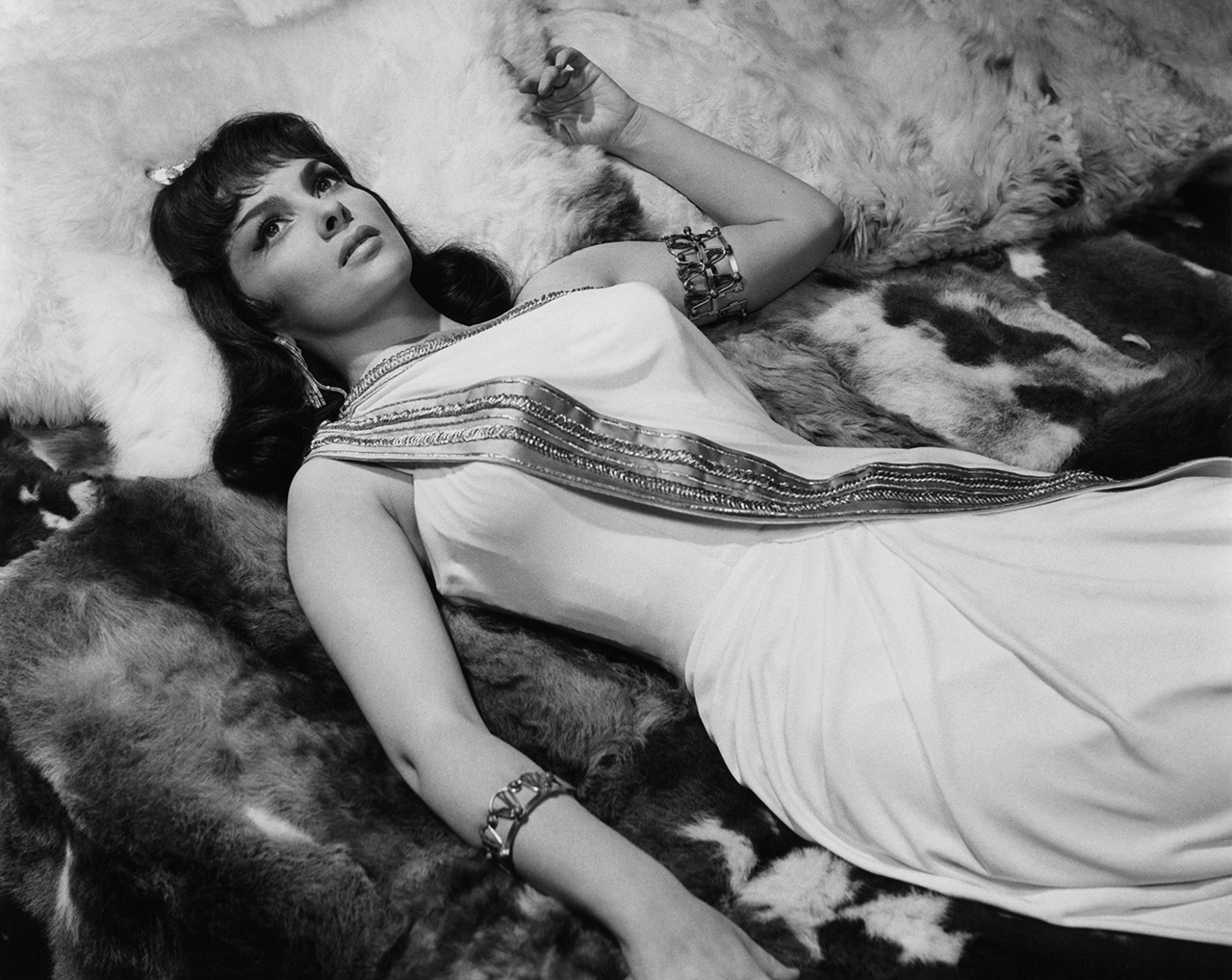 immagine per Gina LOLLOBRIGIDA, set Salomone e la Regina di Saba, 1959 -United Artists - Getty Images