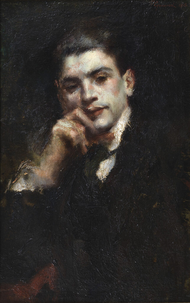 immagine per Ritratto di giovane uomo, 1912, coll. priv.