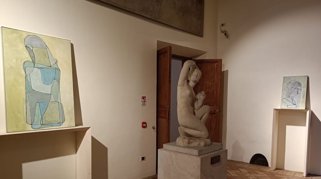 immagine per Mostre contemporanee in luoghi dell'Antico. Sergio Sarra e Tenerani Spina.