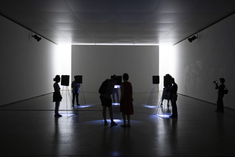 immagine per Eva Frapiccini, Dreamscape, installazione sonora, Museo Madre, Napoli, 2023, crediti Amedeo Benestante, Courtesy AlbumArte e Museo Madre.