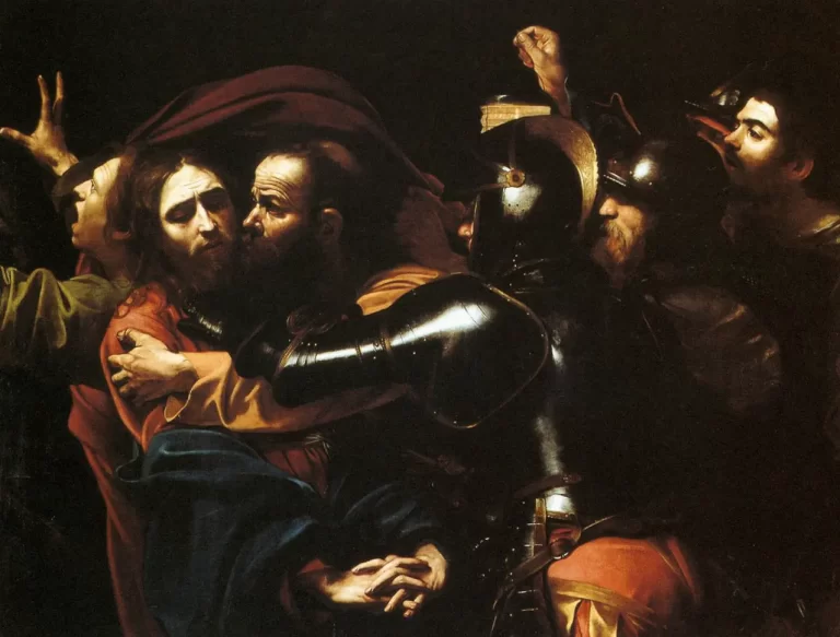 immagine per La Presa di Cristo è un Caravaggio ritrovato, attribuito, restaurato e mostrato ad Ariccia.