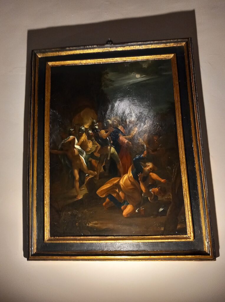 immagine per La Presa di Cristo è un Caravaggio ritrovato, attribuito, restaurato e mostrato ad Ariccia.