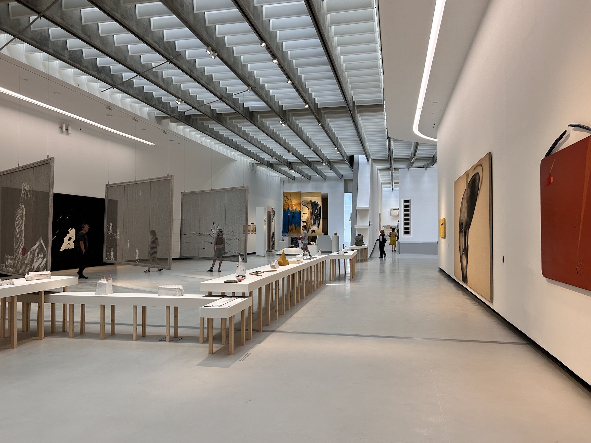 immagine per Mostra di Enzo Cucchi al MAXXI Roma - Foto di Francesco Cascino