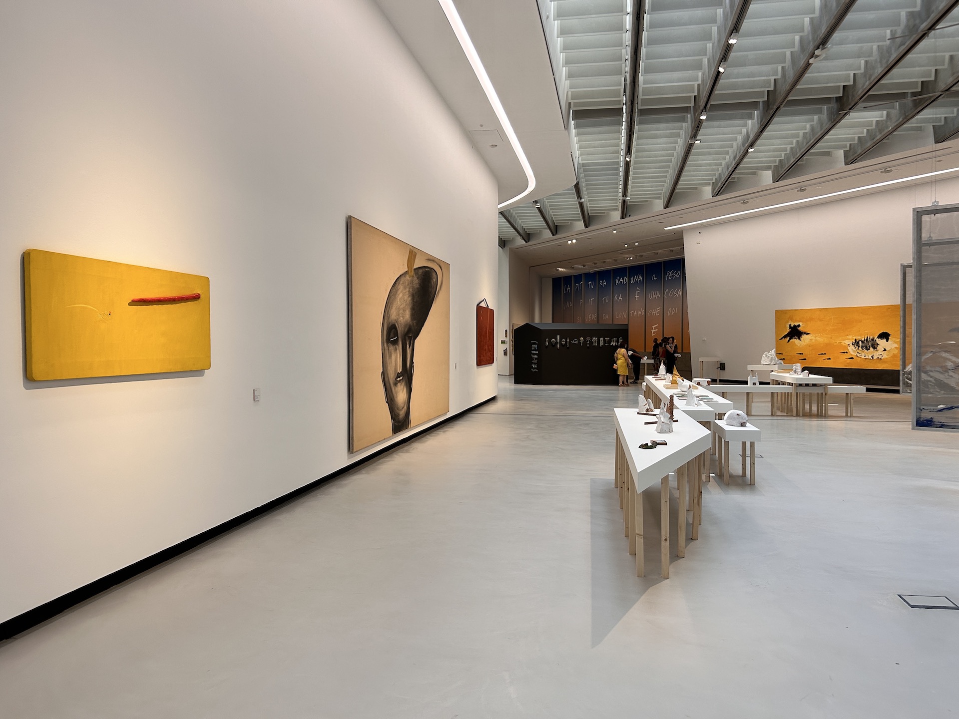 immagine per Mostra di Enzo Cucchi al MAXXI Roma - Foto di Francesco Cascino
