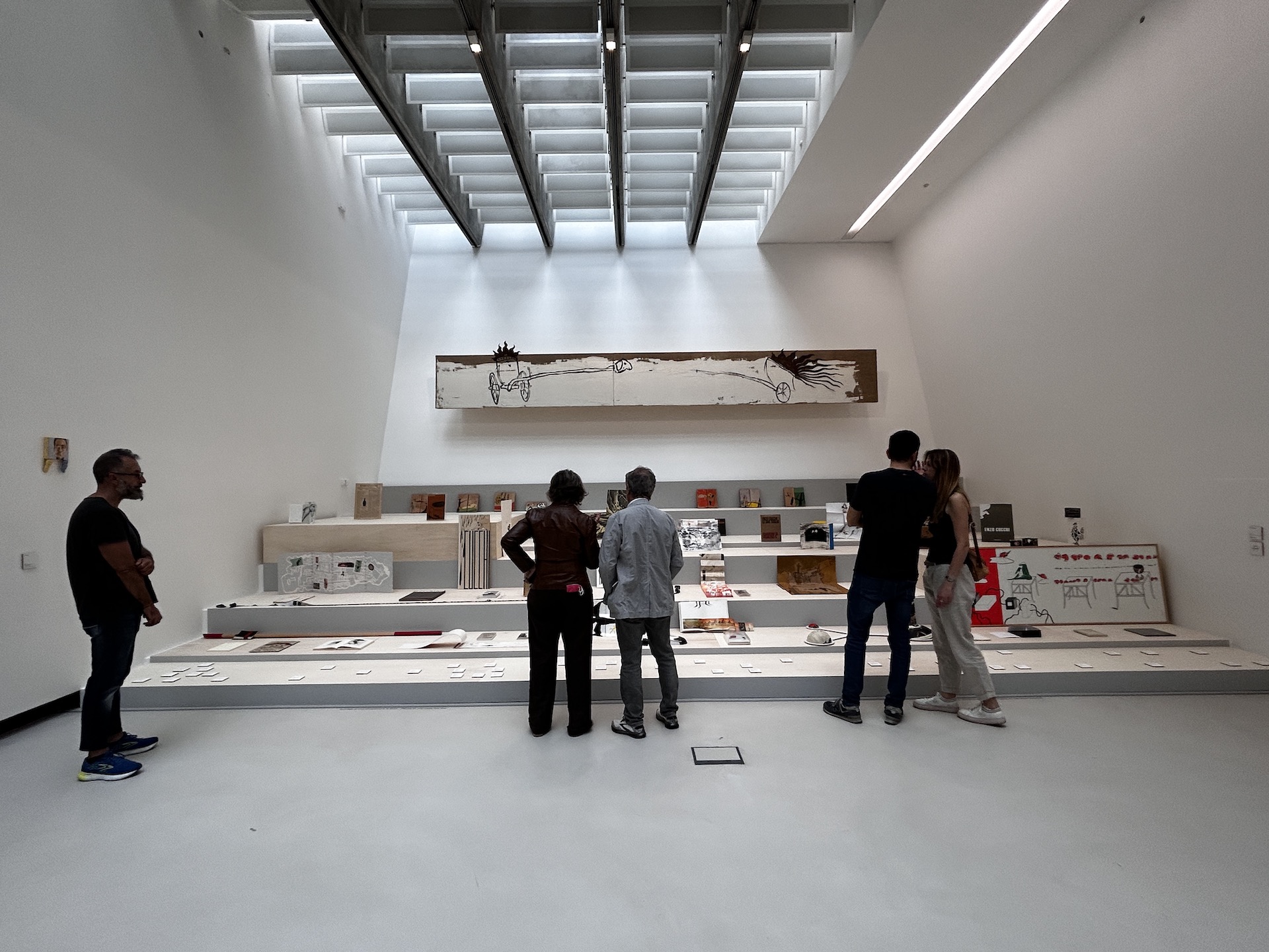 immagine per Mostra di Enzo Cucchi al MAXXI Roma - Foto di Francesco Cascino