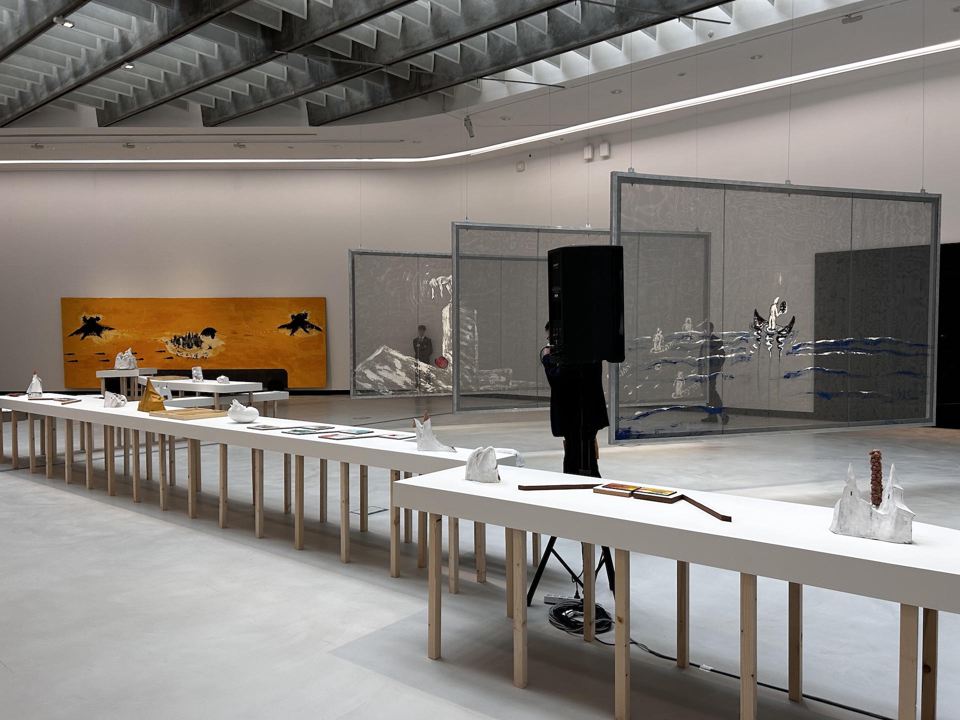 immagine per Mostra di Enzo Cucchi al MAXXI Roma - Foto di Francesco Cascino