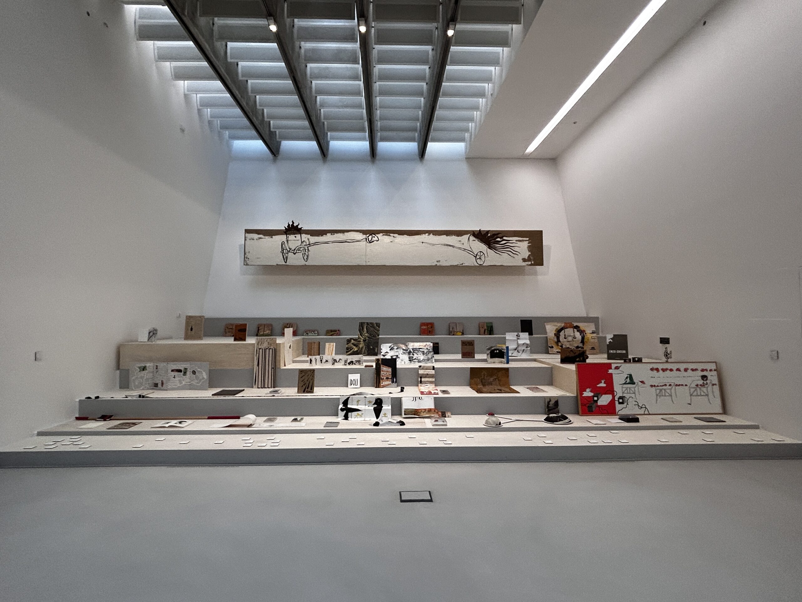 immagine per Mostra di Enzo Cucchi al MAXXI Roma - Foto di Francesco Cascino