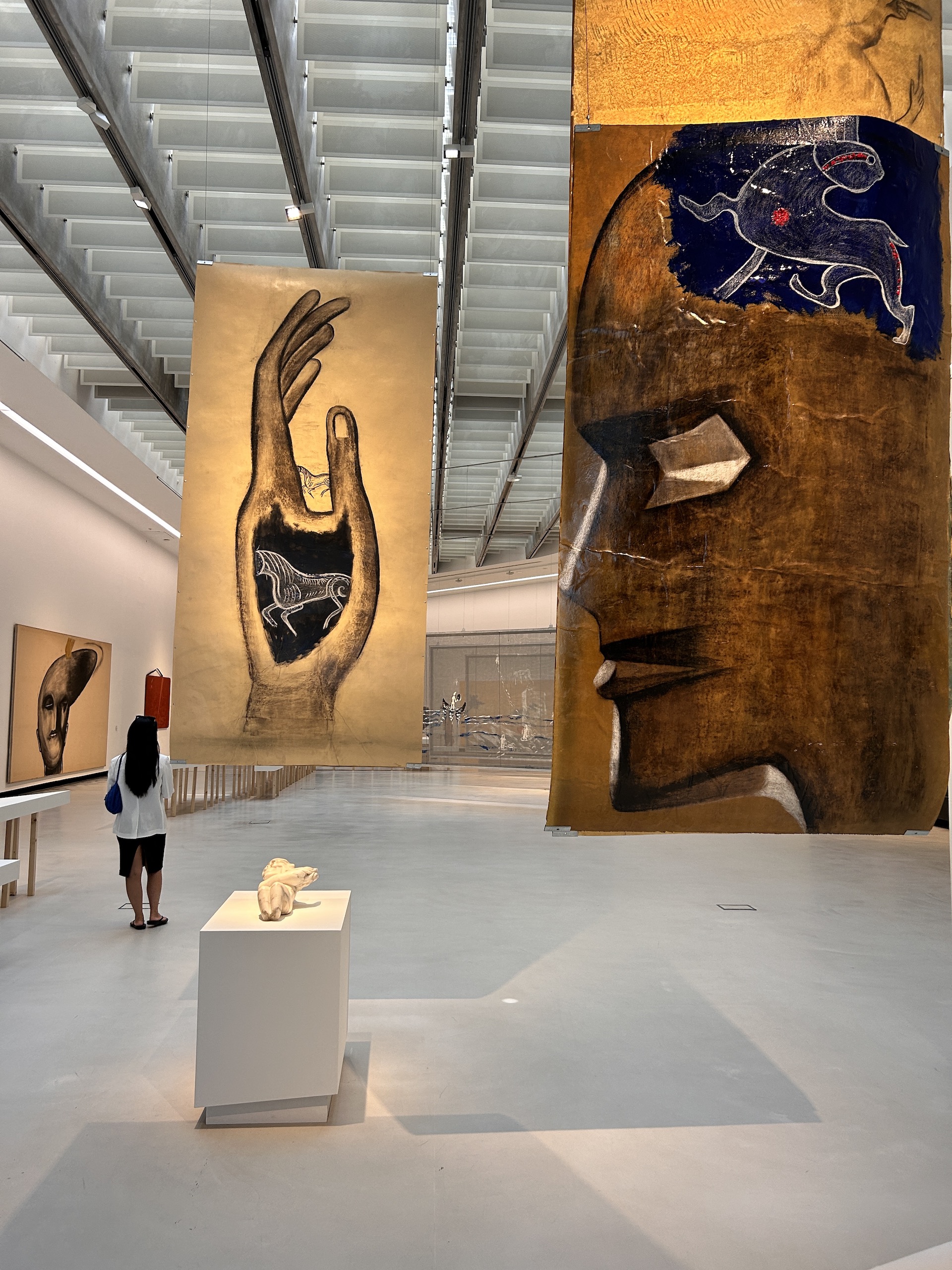 immagine per Mostra di Enzo Cucchi al MAXXI Roma - Foto di Francesco Cascino