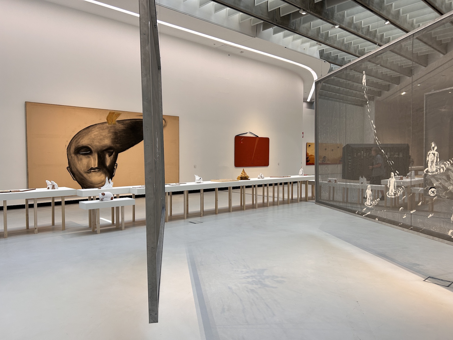 immagine per Mostra di Enzo Cucchi al MAXXI Roma - Foto di Francesco Cascino