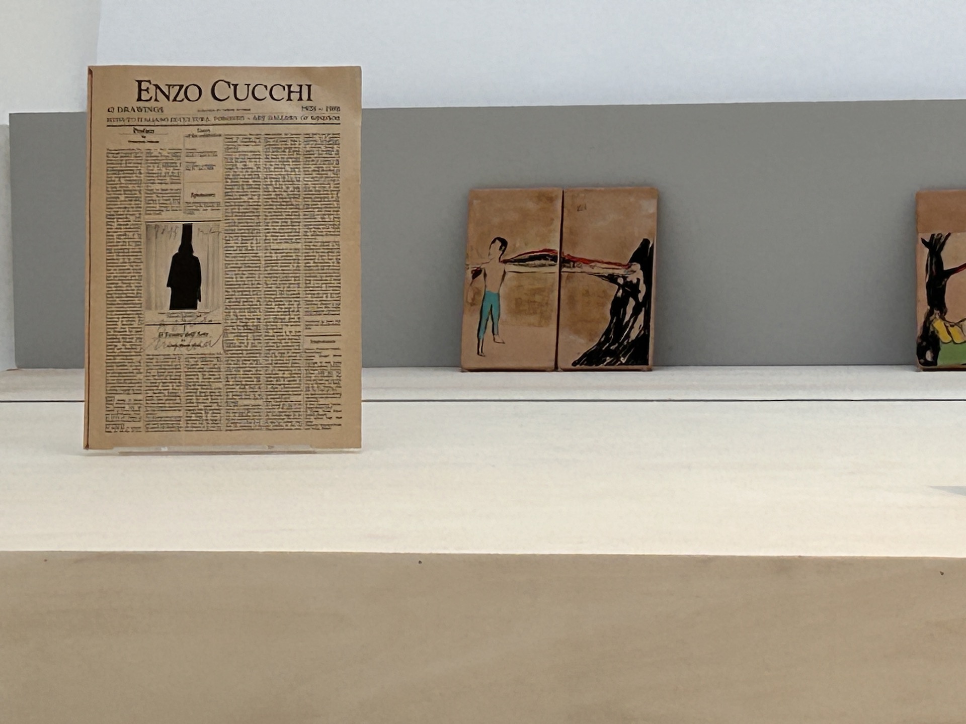 immagine per Mostra di Enzo Cucchi al MAXXI Roma - Foto di Francesco Cascino