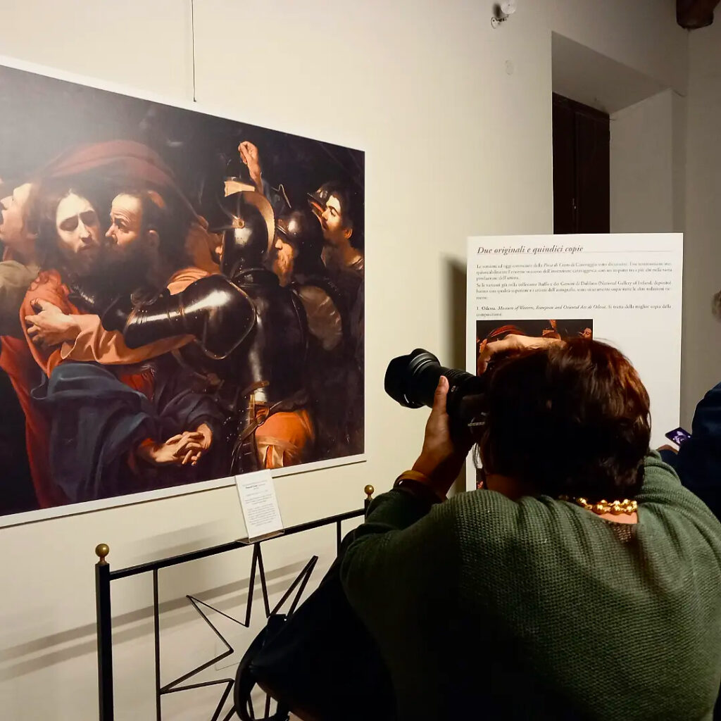 immagine per La Presa di Cristo è un Caravaggio ritrovato, attribuito, restaurato e mostrato ad Ariccia.