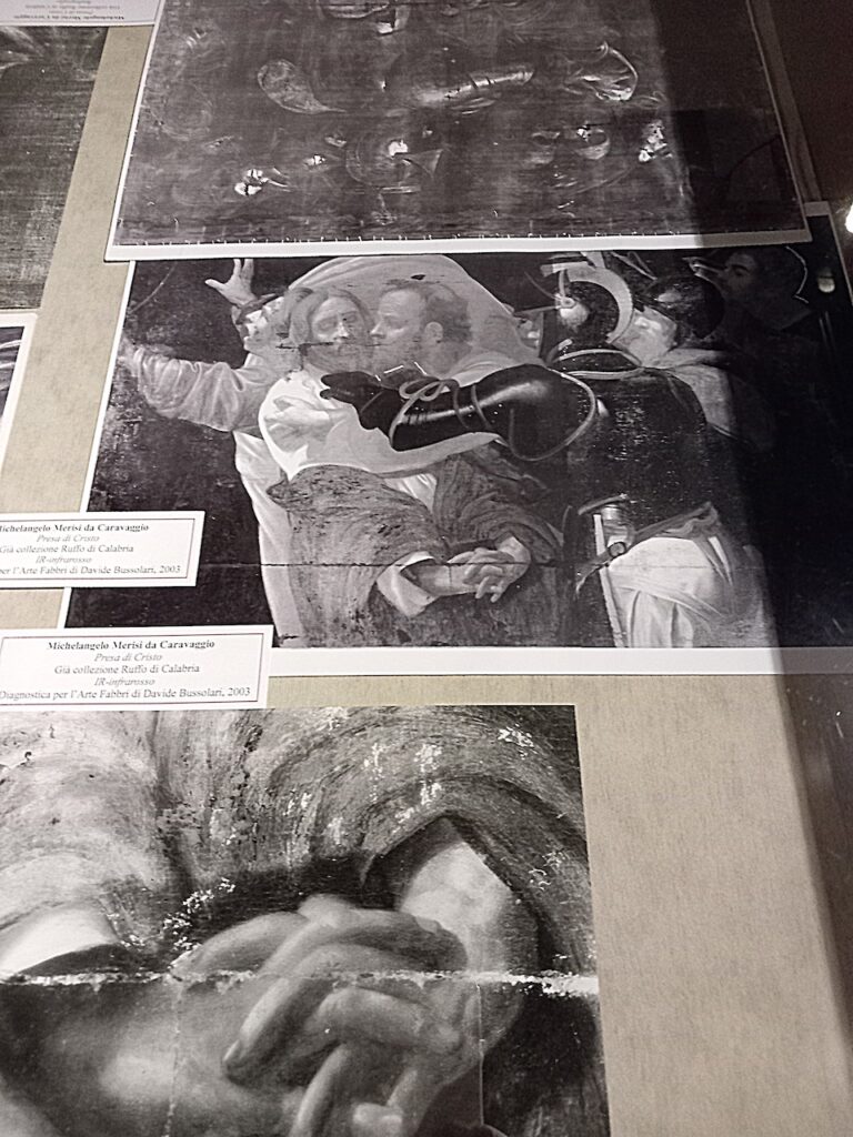 immagine per La Presa di Cristo è un Caravaggio ritrovato, attribuito, restaurato e mostrato ad Ariccia.