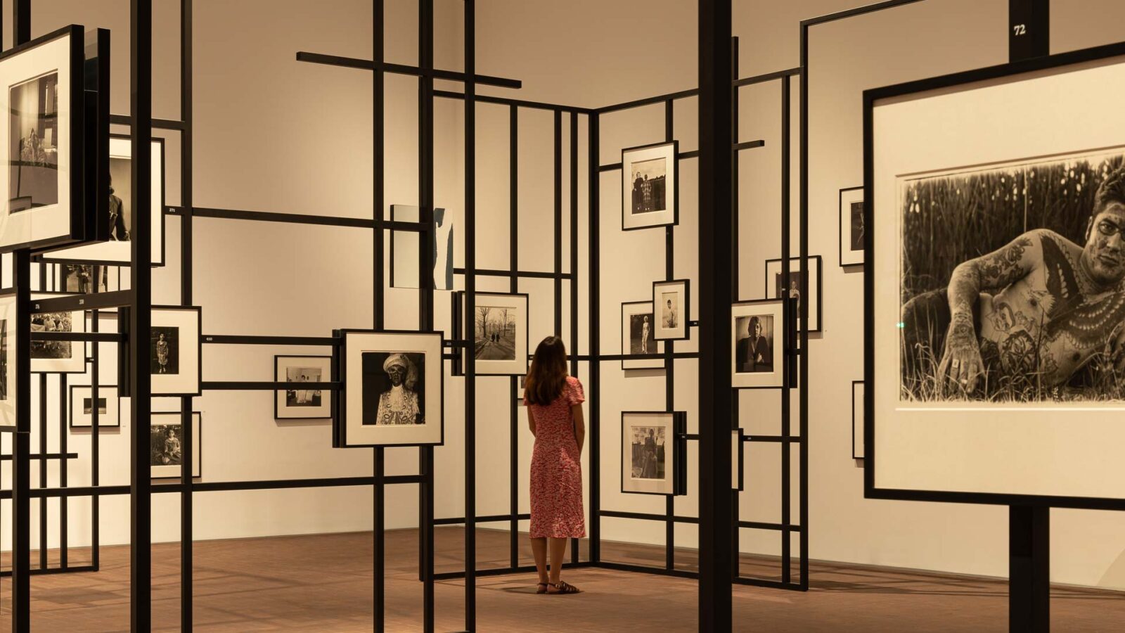 immagine per Diane Arbus, Constellation, The Tower, Main Gallery, LUMA Arles, France. All artworks © The Estate of Diane Arbus Collection Maja Hoffmann / LUMA Foundation. Photo © Adrian Deweerdt