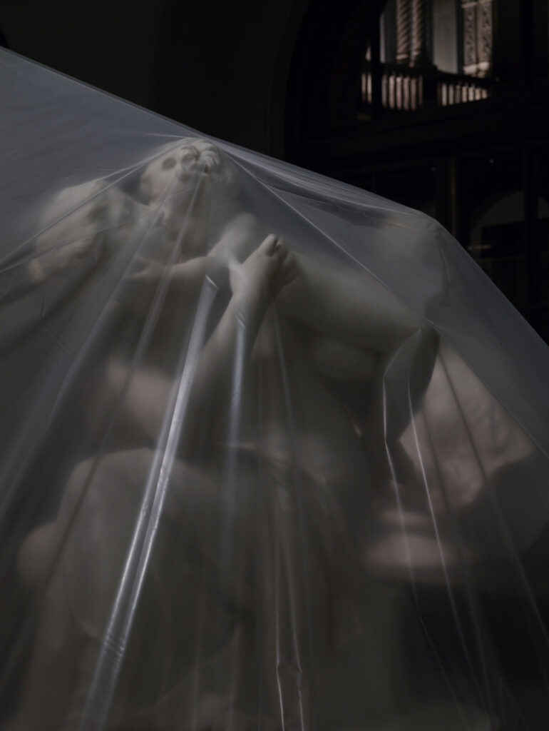 immagine per Simon Roberts, Shrouded Sculpture #6