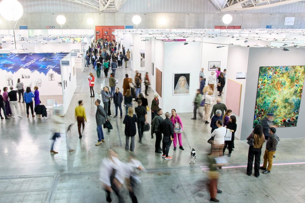 immagine per stand Lia RUMMA e panoramica - ph. Perottino-Piva-Peirone x Artissima 2023
