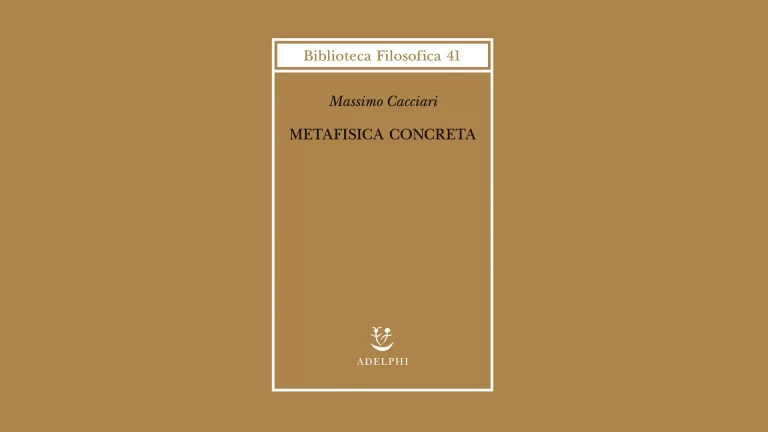 immagine per Metafisica concreta. Intervista a Massimo Cacciari