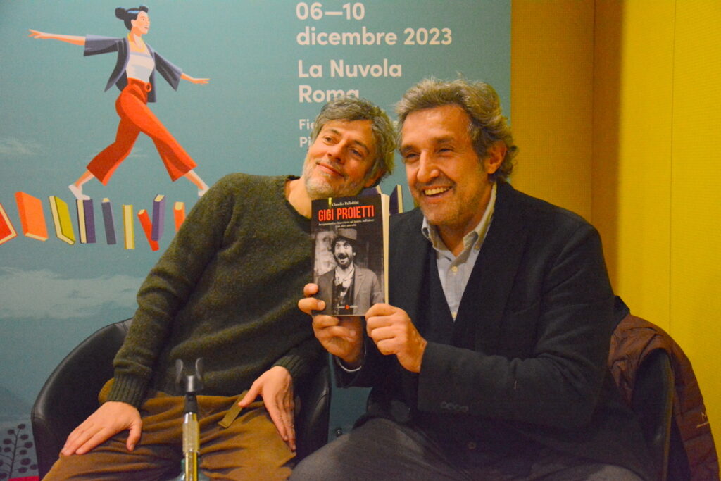 immagine per Flavio Insinna e Claudio Pallottini. Più Libri Più Liberi 2023