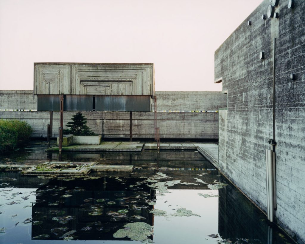 immagine per Architetture Inabitabili MEMORIALE BRION © Giudo Guidi - CISA A. Palladio San Vito di Altivole (Treviso), Complesso monumentale Brion, bacino del padiglioncino, 2004