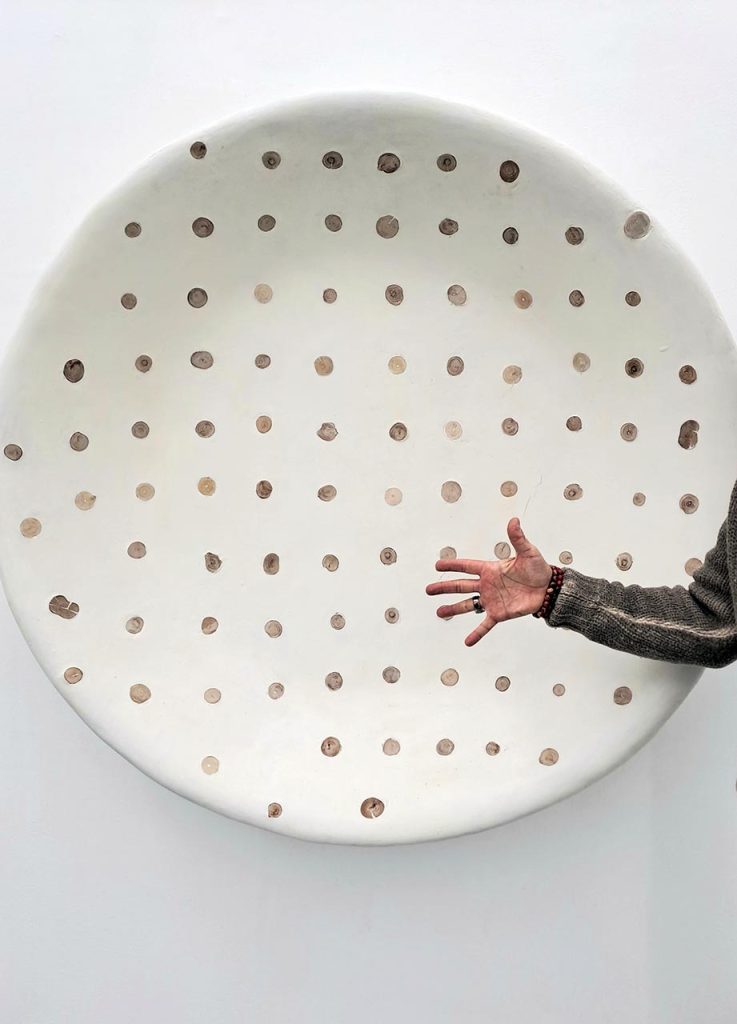immagine per Eugenio Giliberti Materia Prima (la mia vita in campagna) - Dino Morra Gallery, Napoli, 2024. Foto di E. Monetti