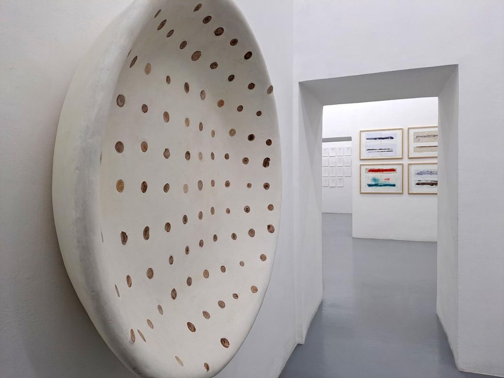 immagine per Eugenio Giliberti Materia Prima (la mia vita in campagna) - Dino Morra Gallery, Napoli, 2024. Foto di E. Monetti
