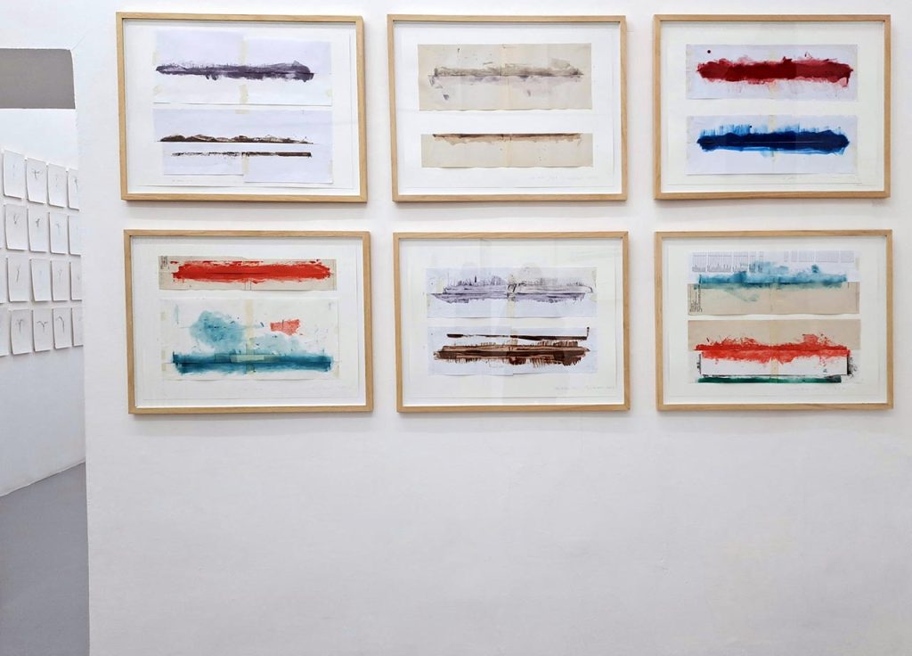 immagine per Eugenio Giliberti Materia Prima (la mia vita in campagna) - Dino Morra Gallery, Napoli, 2024. Foto di E. Monetti