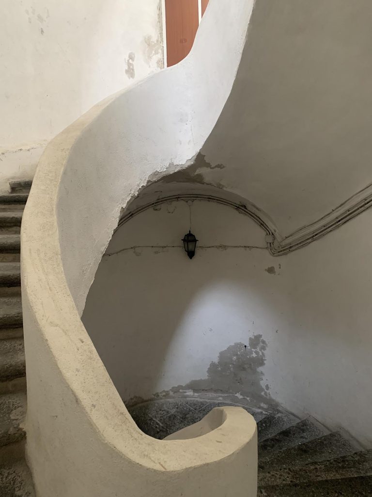 immagine per Palazzo De' Liguoro, scala secondo tratto