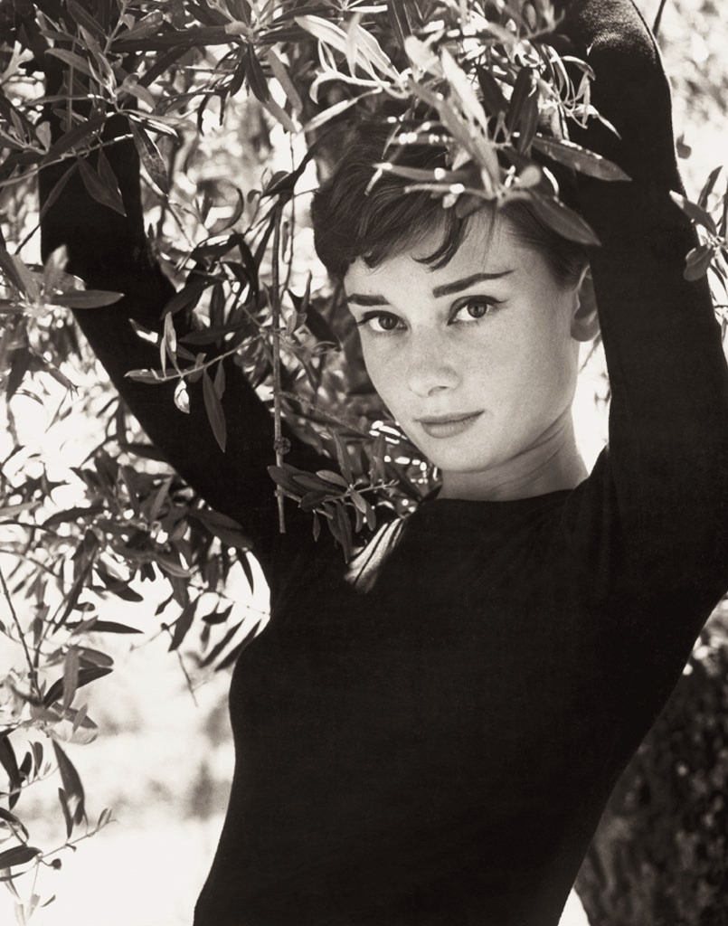 immagine per Audrey Hepburn, 1955 -by Philippe Halsman