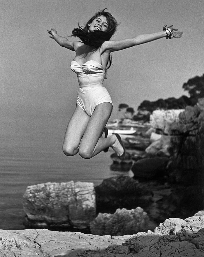 immagine per Brigitte Bardot, 1955 ©Philippe Halsman Archive 2023