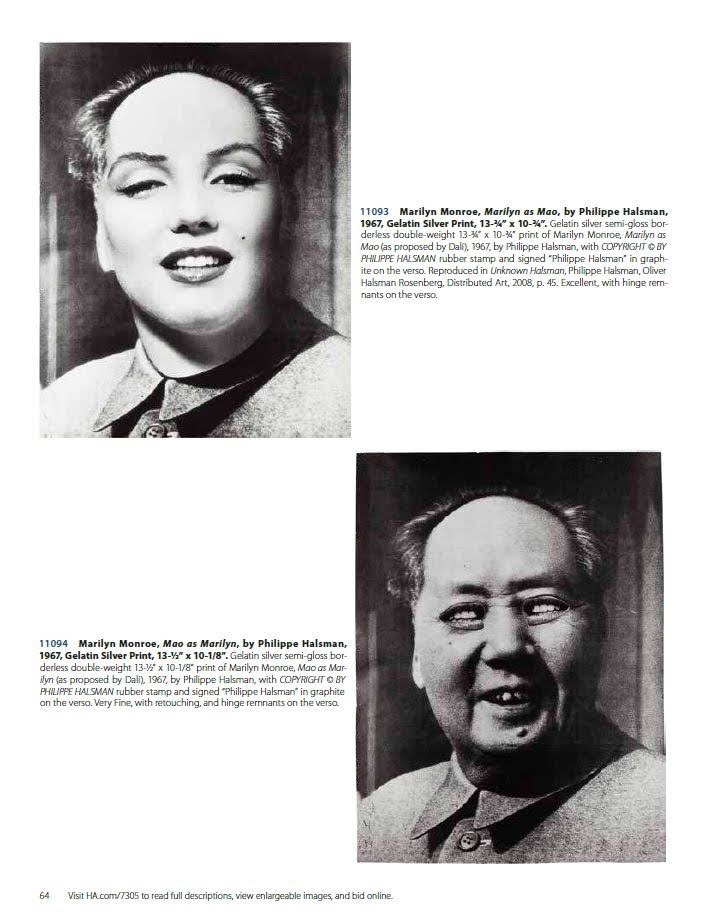 immagine per M. Monroe come Mao - catalogo vintage