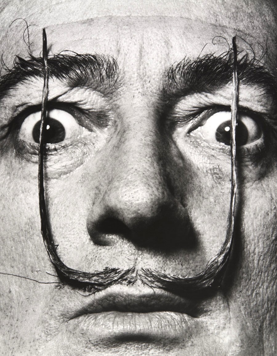 immagine per S. Dalì - moustaches defendent lentree de ma personne, 1954 c. - by Philippe Halsman